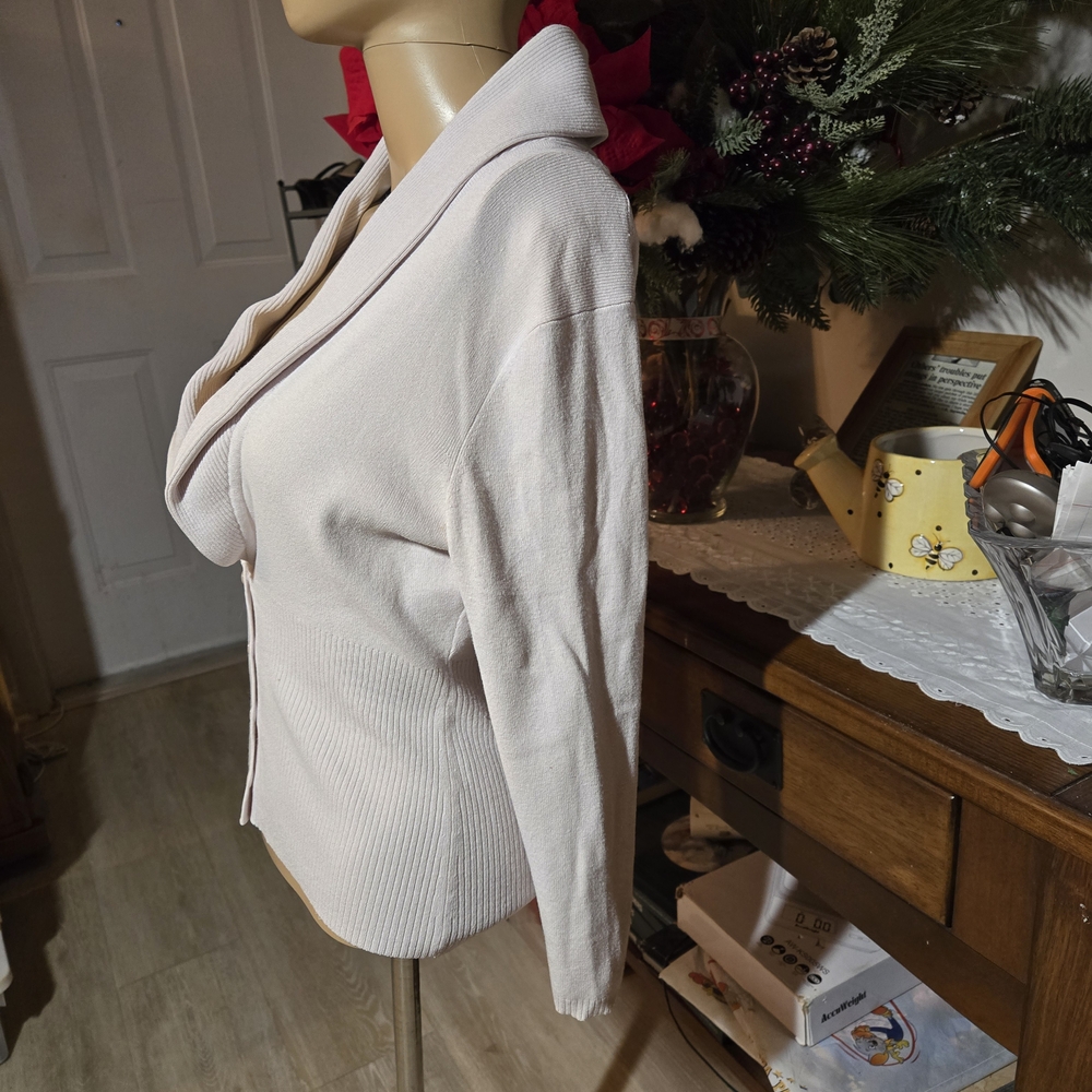 Loft Cream Button-Up Cardigan - image 4